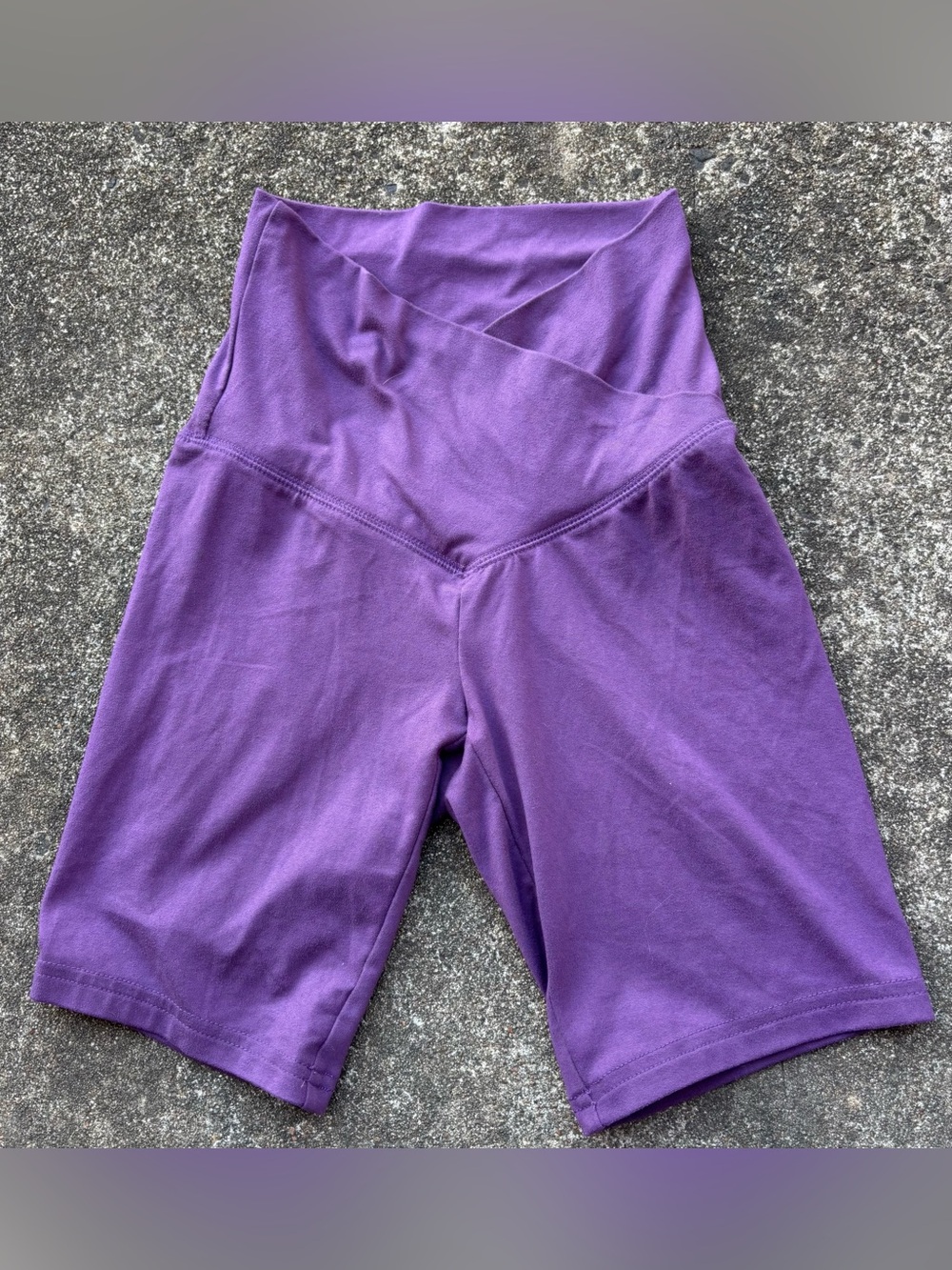 wild fable High-Waist Purple Bike Shorts